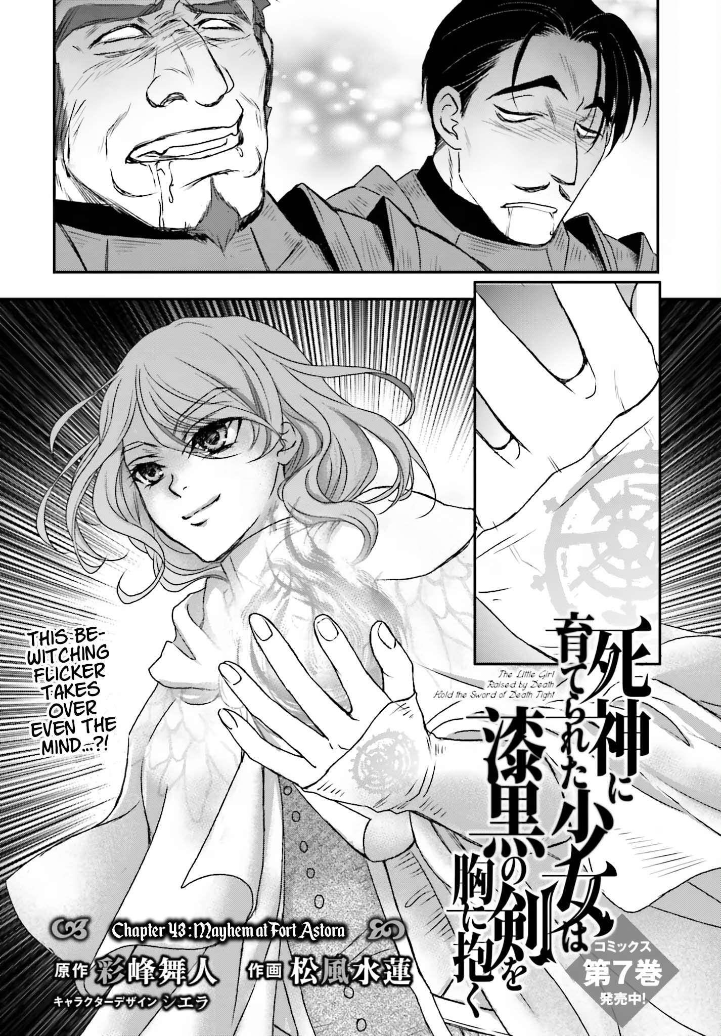 Shinigami ni Sodaterareta Shoujo wa Shikkoku no Tsurugi wo Mune ni Idaku Chapter 43 3